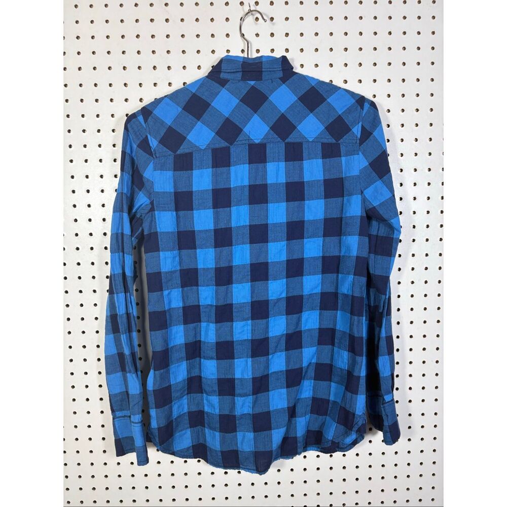 J.Crew Plaid button down shirt size 0 - Picture 2 of 7